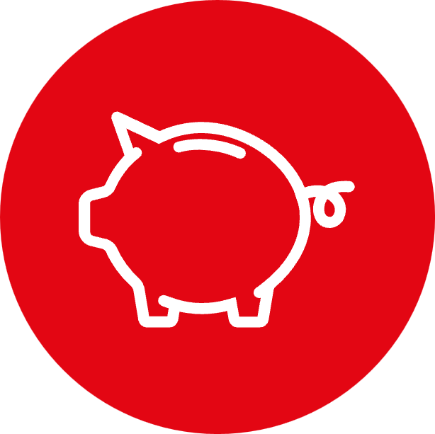 Finanzielles Beteiligungsmodell Icon